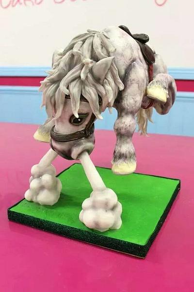 Trigger the tantrum pony - Cake by Novel-T Cakes