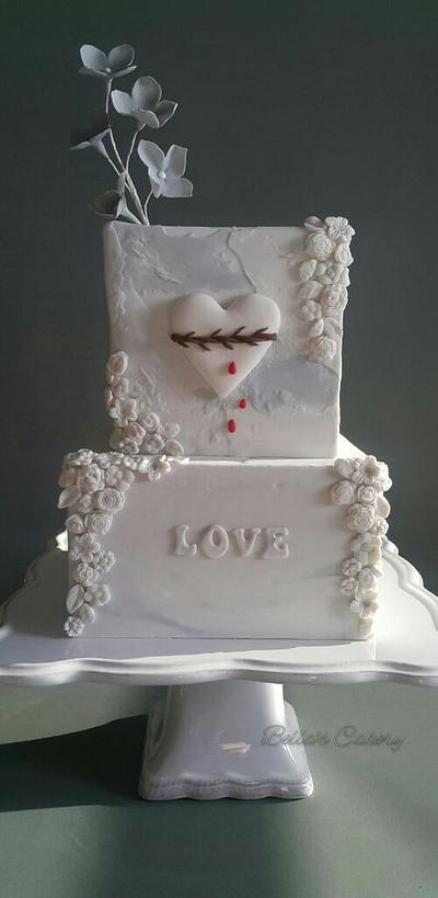 Happy Valentine's  - Cake by Bella's Cakes 