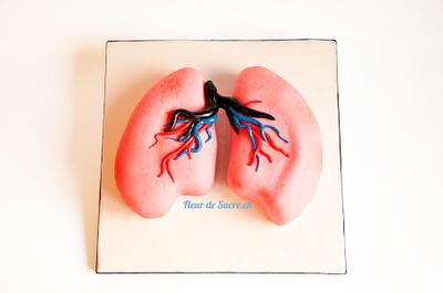 Lung Cake - Cake by Fleur de Sucre