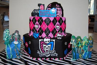 Monster High Cake - Cake by Nicole Taylor