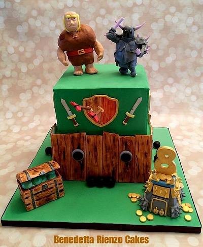 Clash of Clans cake - Cake by Benni Rienzo Radic