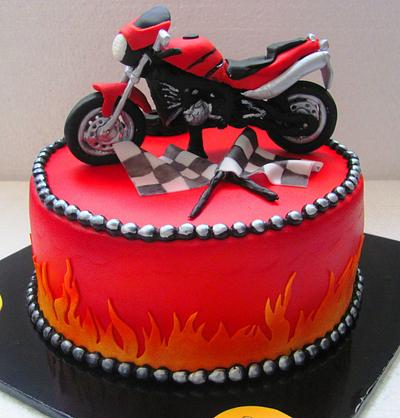 Motor cake - Cake by COMANDATORT
