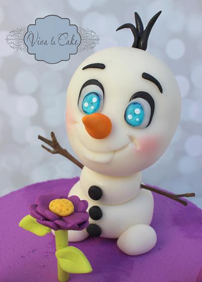 Frozen Olaf  - Cake by Joly Diaz 