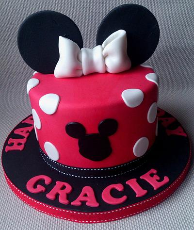 Mini Mouse Themed Cake - Cake by Dollybird Bakes