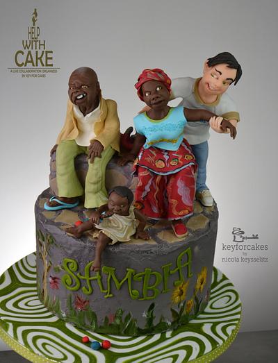 Help with cake - Charity cake - Cake by Nicola Keysselitz