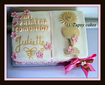 firts communion cake  - Cake by tupsy cakes