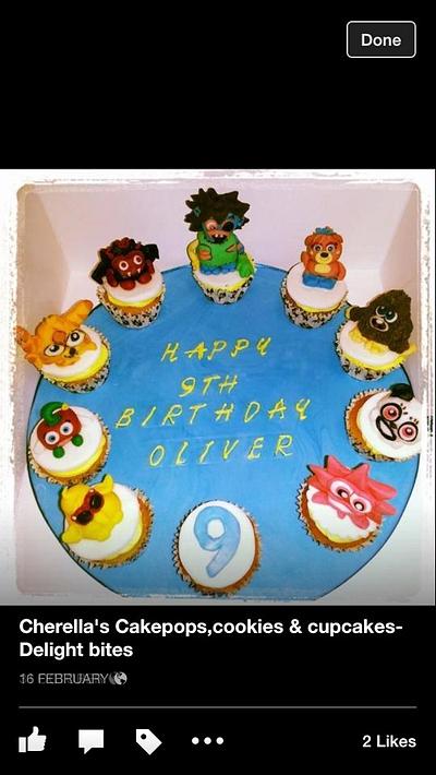 Moshi monster cupcakes - Cake by Delight bites