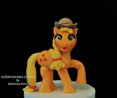 Apple Jack My Little Pony - Cake by Super Fun Cakes & More (Katherina Perez)