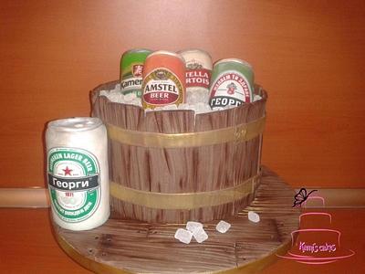 Beer time - Cake by KamiSpasova