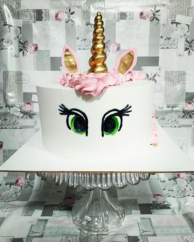 Whipped hand painted cake - Cake by Ramiza Tortice 
