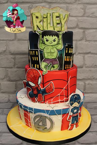 Baby Marvel - Cake by DusiCake
