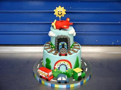 2nd Birthday Vehicle Cake! - Cake by Natalie King