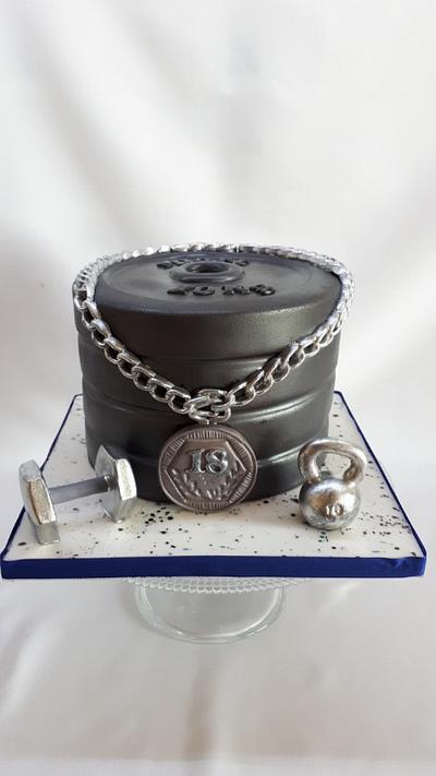 Birthday for bodybuilder - Cake by Kaliss