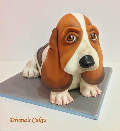 Dog Cake - Cake by Divinas Cakes