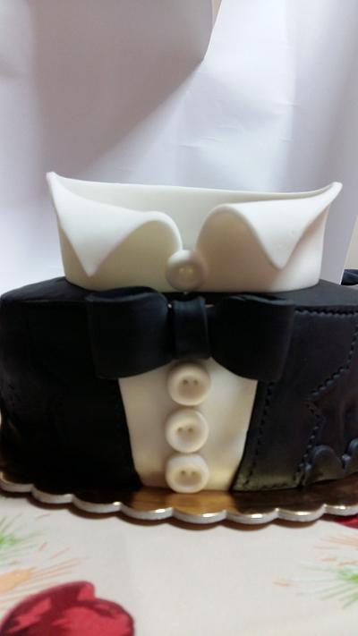Men's suit cake - Cake by Iva Halacheva