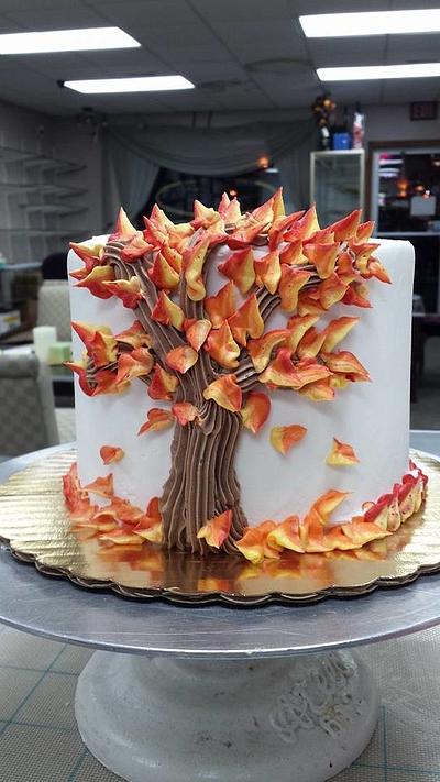 Simple Fall Cake - Cake by Sharon