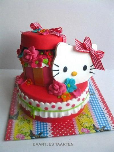 Hello Kitty - Cake by Daantje