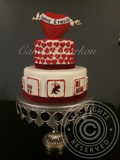 Valentines day - Cake by Tarkan