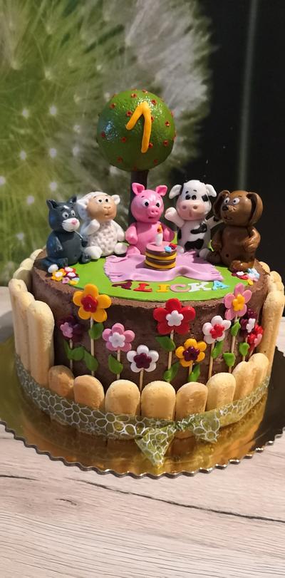 Animal cake - Cake by mARTa77