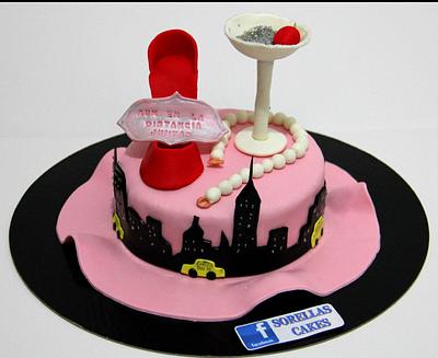TARTA NEW YORK PAMPLONA  - Cake by SORELLAS CAKES PAMPLONA 