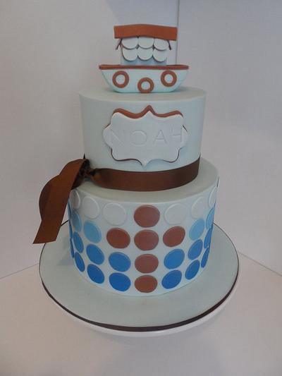 Noah's Baptism - Cake by FinesseCakesMelb