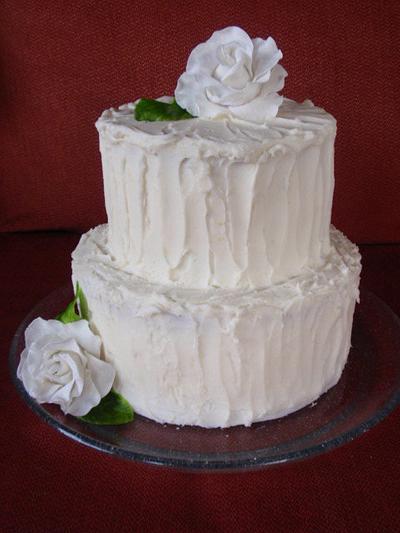 White Wedding - Cake by Dayna Robidoux