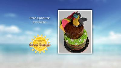 Sweet Summer Collaboration from Irene Bakery - Cake by Irene Gutiérrez- Irene Bakery