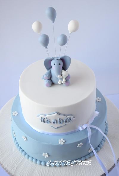 Baby Shower - Cake by CAKITECTURE