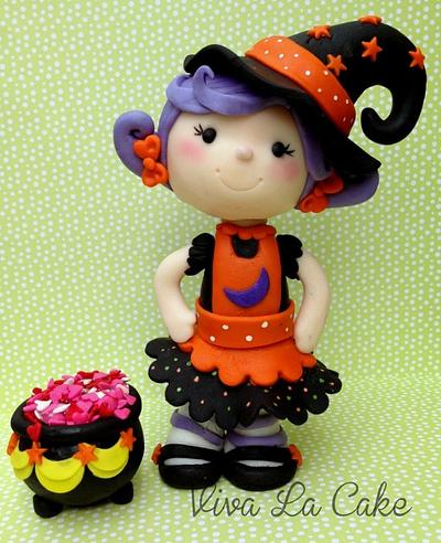 The cutest Witch!!!  - Cake by Joly Diaz 