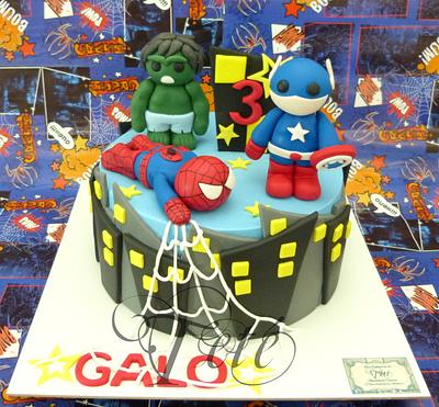 BABY HEROES - Cake by Teté Cakes Design