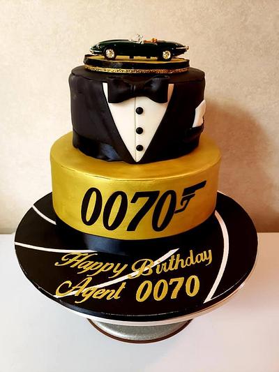 0070 James Bond Themed Cake - Cake by Creative Designs By Cass