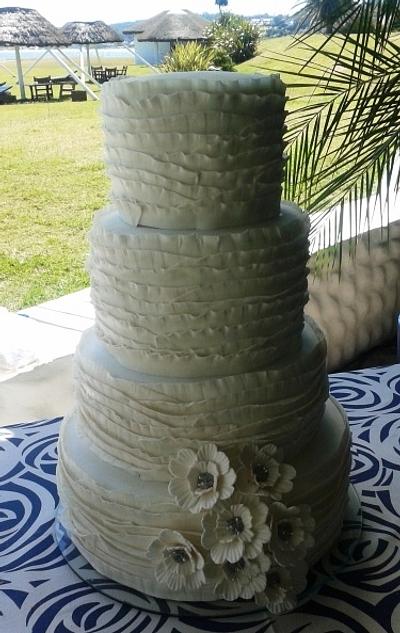 Romantic wedding cake - Cake by Adriana D'Albora