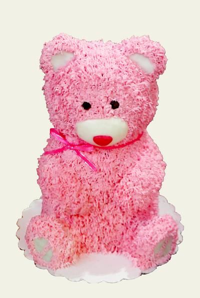 Pinky Bear - Cake by Julie Manundo 