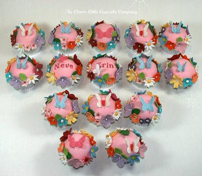 Pretty Summer Bloom Cupcakes - Cake by Amanda’s Little Cake Boutique