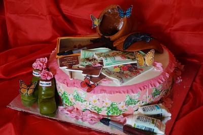 SHOWSTOPPER CAKE    Gardener's cake - Cake by femmebrulee