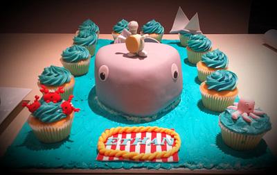 One Whale of a cake!  - Cake by LadySucre