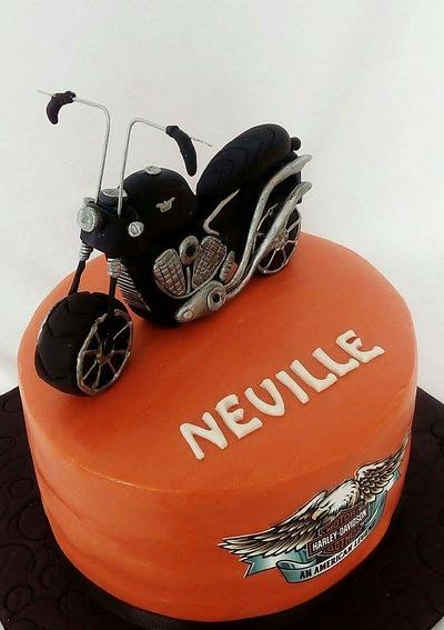 Harley Davidson cake - Cake by Minna Abraham