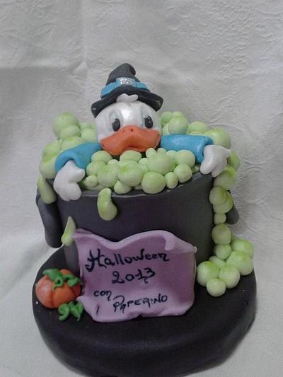 halloween con paperino - Cake by cakesweetcake