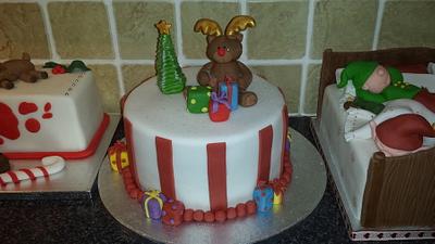 Reindeer cake - Cake by Heathers Taylor Made Cakes