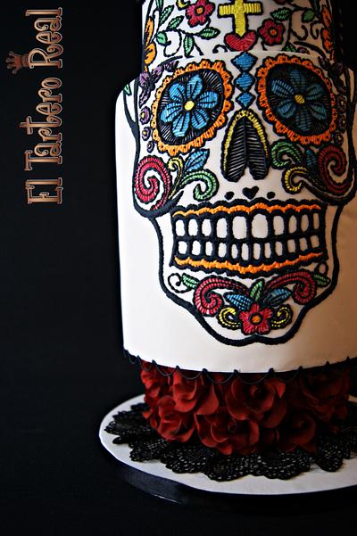 "K-trina" for Sugar Skull Bakers collaboration - Cake by El Tartero Real