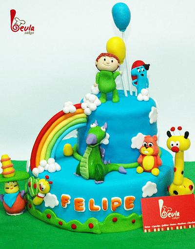 Baby tv - Cake by Beula Cakes