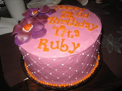 bday cake - Cake by Bespoke Cakes