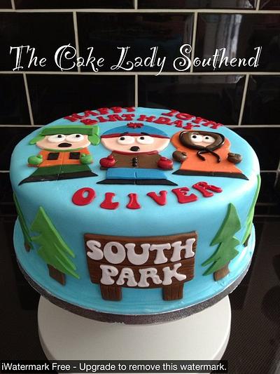 Cake tag: south park - CakesDecor