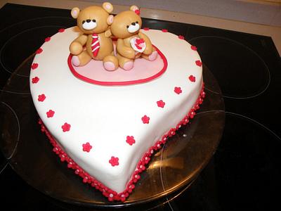 Wedding anniversary - Cake by bolosdocesecompotas
