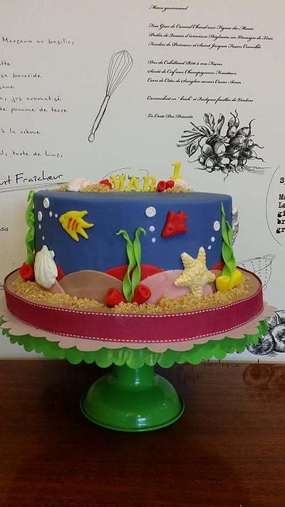 Beach - Cake by Dulce Victoria
