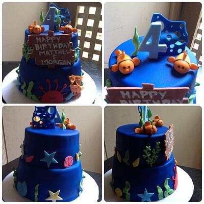 Under the Sea Birthday cake - Cake by Delightful creations by Melissa