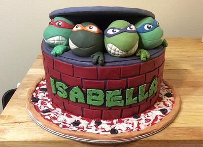 TMNT - Cake by Lolo 