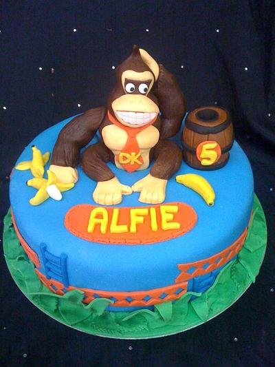 Donkey Kong - Cake by Amber Catering and Cakes