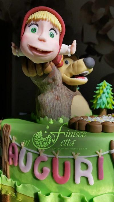 Masha&Bear - Cake by ARChichi