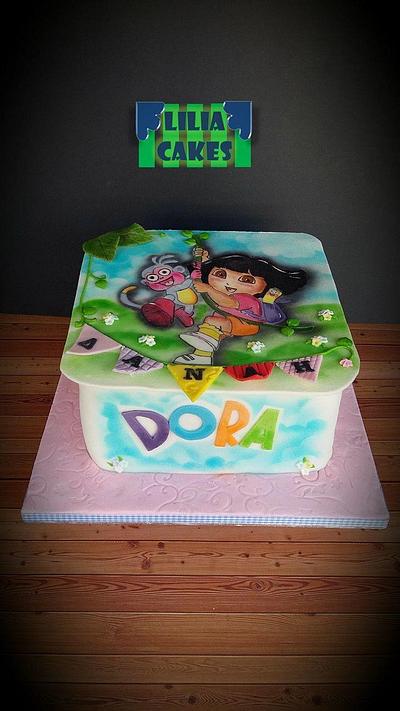 Dora the Explorer!  - Cake by LiliaCakes